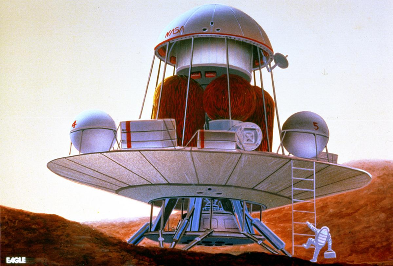 Illustration for article titled Sueños marcianos, o cómo imaginó la NASA los viajes tripulados a Marte